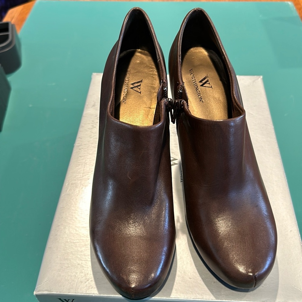 Worthington Brown Ankle Boots